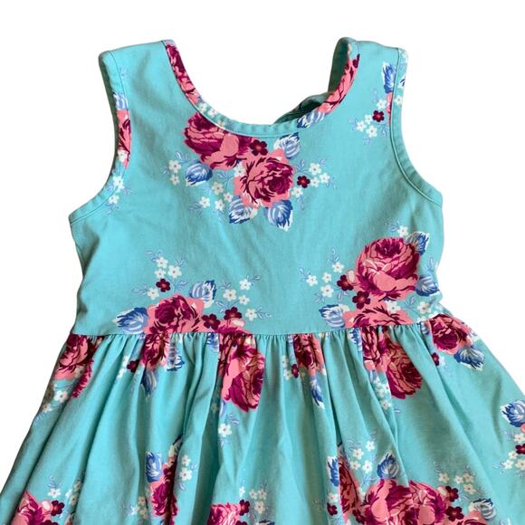 Eleanor Rose Floral tank Dress 6/7 Years - Picture 2 of 7